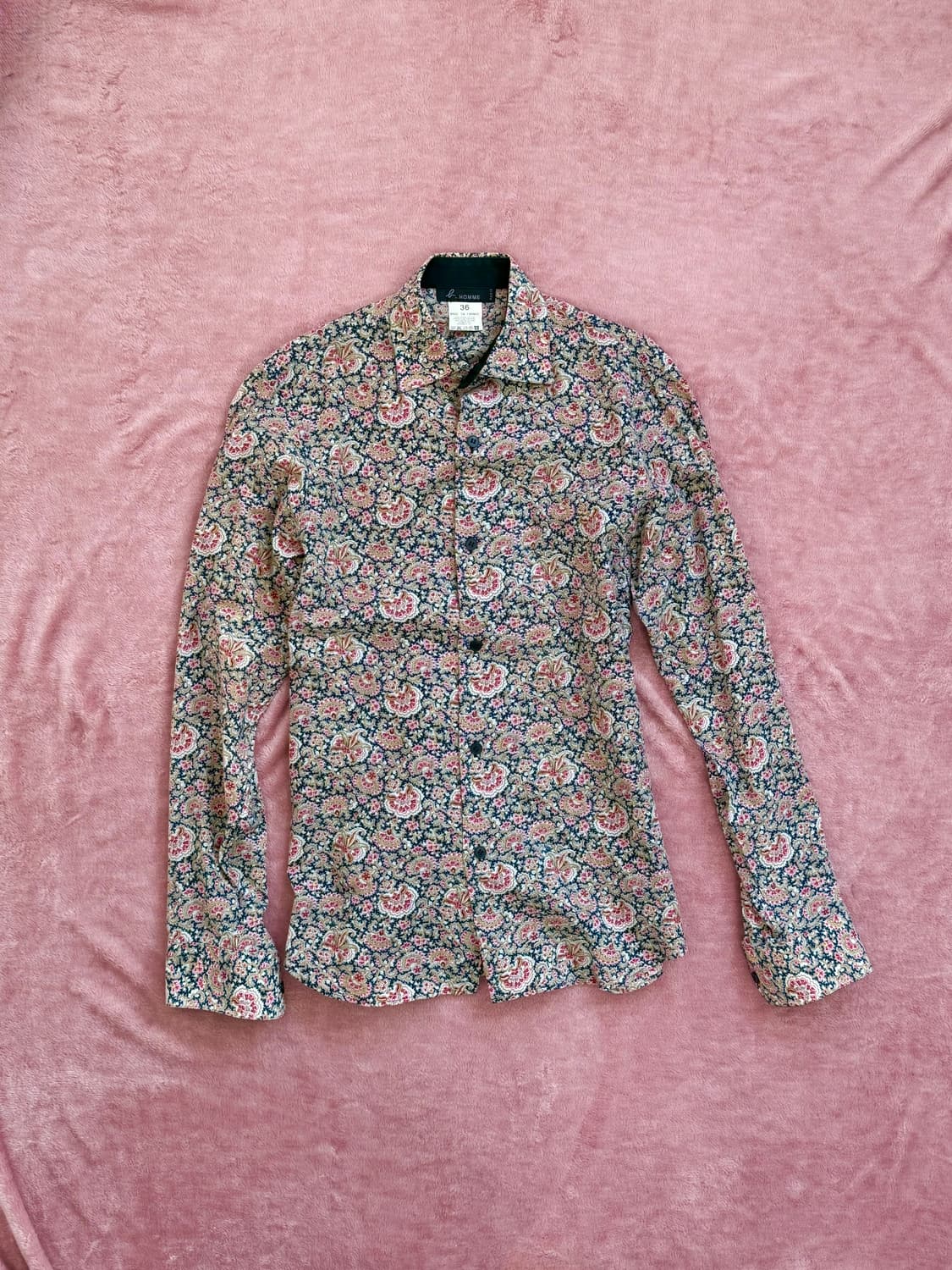 Agnes B. Homme 아네스베 옴므 플라워 셔츠 상품이미지3