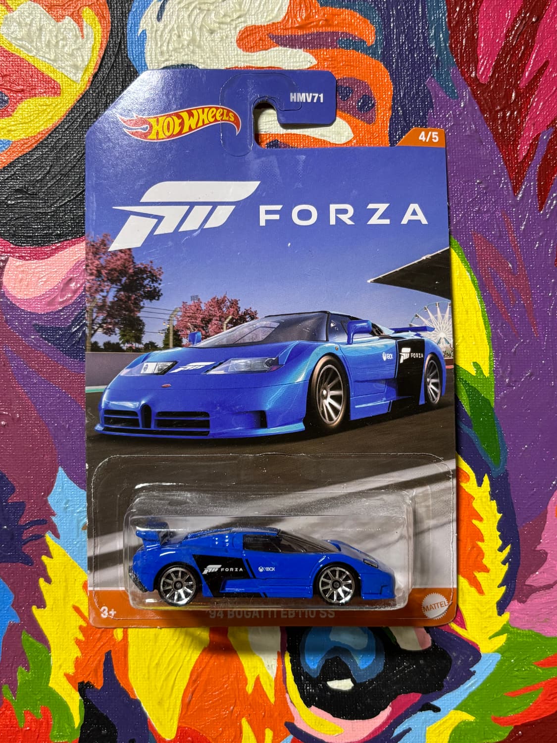 미개봉) 부가티 eb110 다이캐스트 핫휠 인테리어 소품 디오라마 상품이미지1