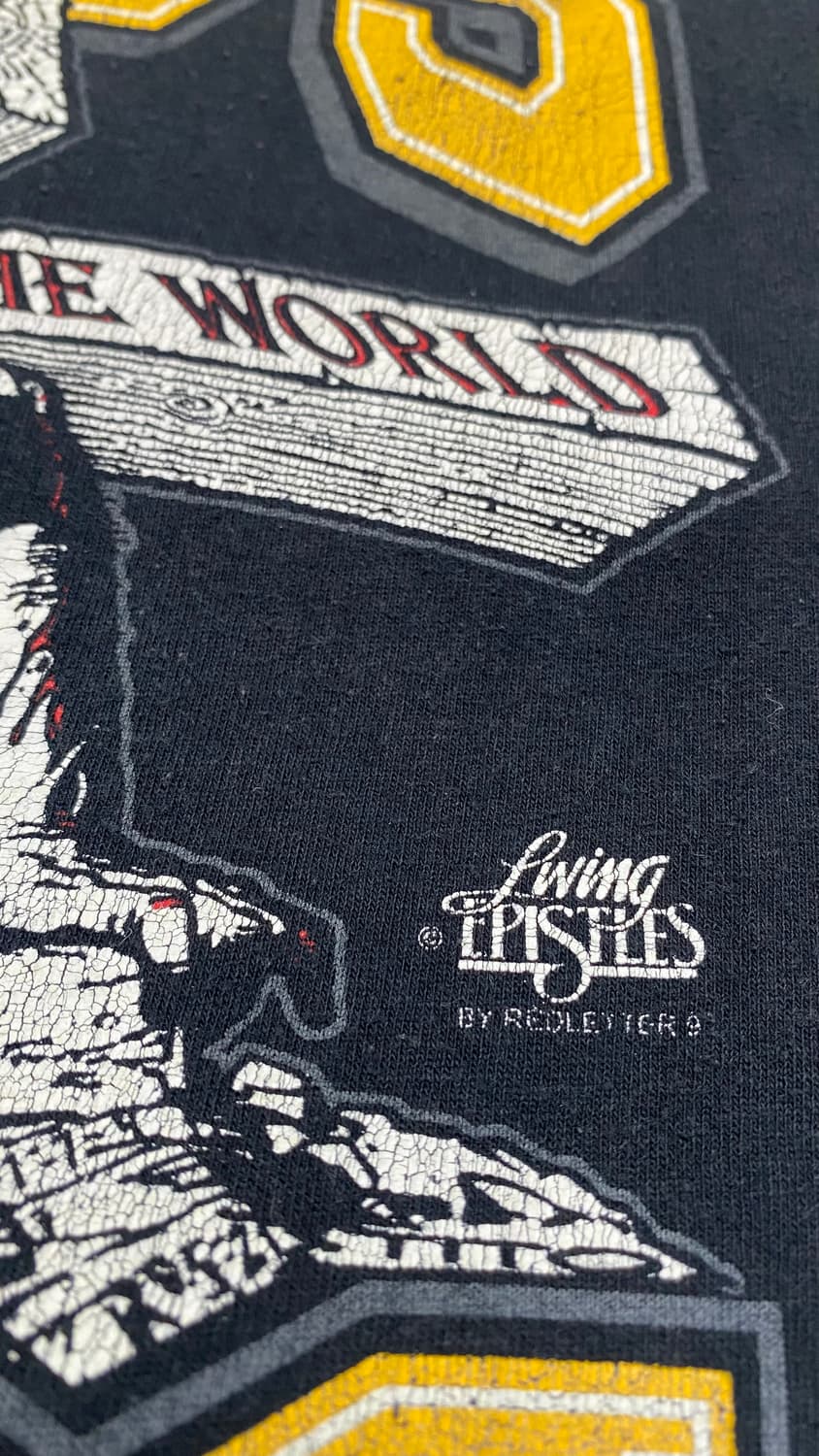 빈티지 90s jesus lords gym 지저스 로드짐 티셔츠 2xl 상품이미지5