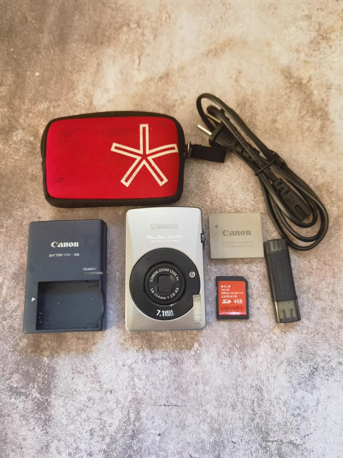 캐논 파워샷 SD750 (캐논 익서스 75 IXUS 75) 빈티지 디카 상품이미지6