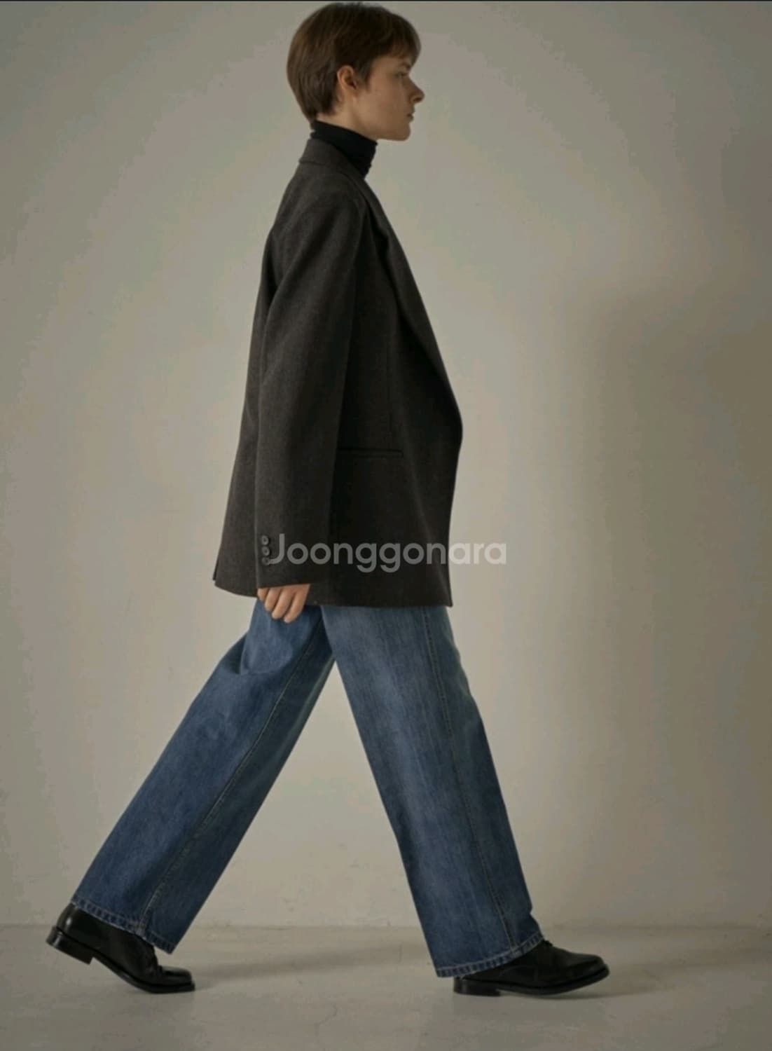 파사드패턴 클래식 더비 슈즈 240 상품이미지9