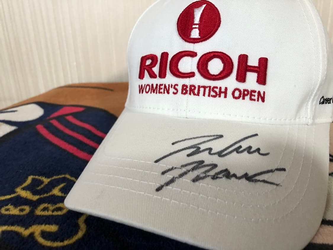 (2)리코(RICOH) 위민스 브리티시오픈 골프모자/박인비프로싸인 상품이미지5