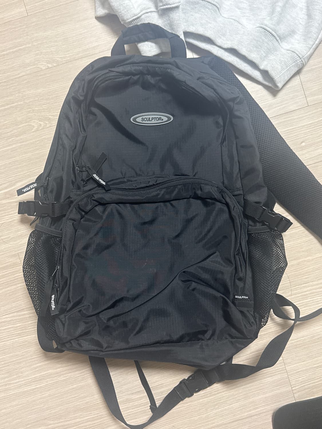 스컬프터 가방 백팩 블랙  상품이미지1