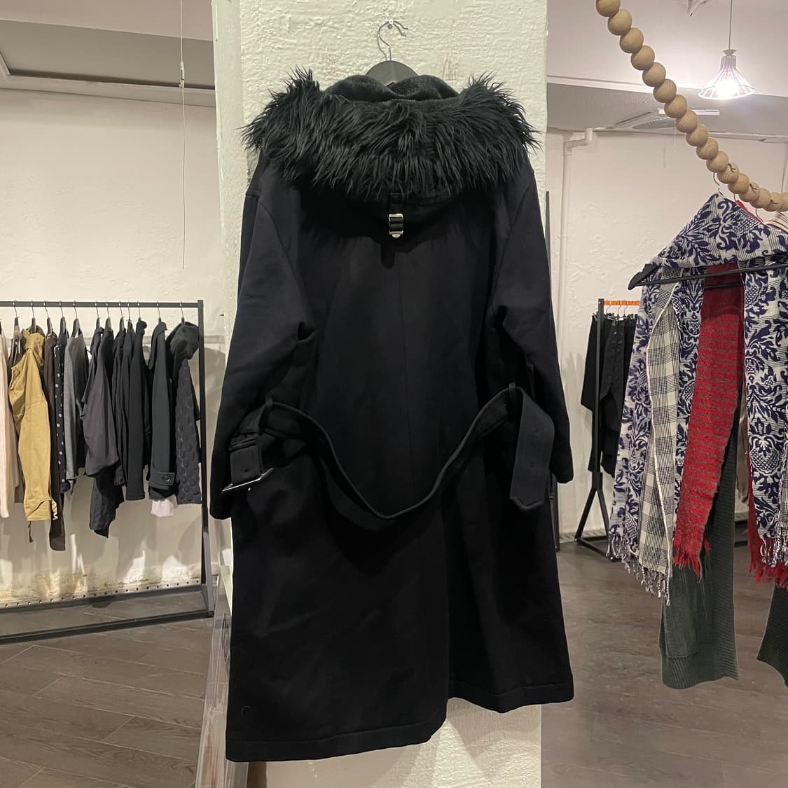 요지야마모토 오버사이즈 더블 코트 상품이미지3