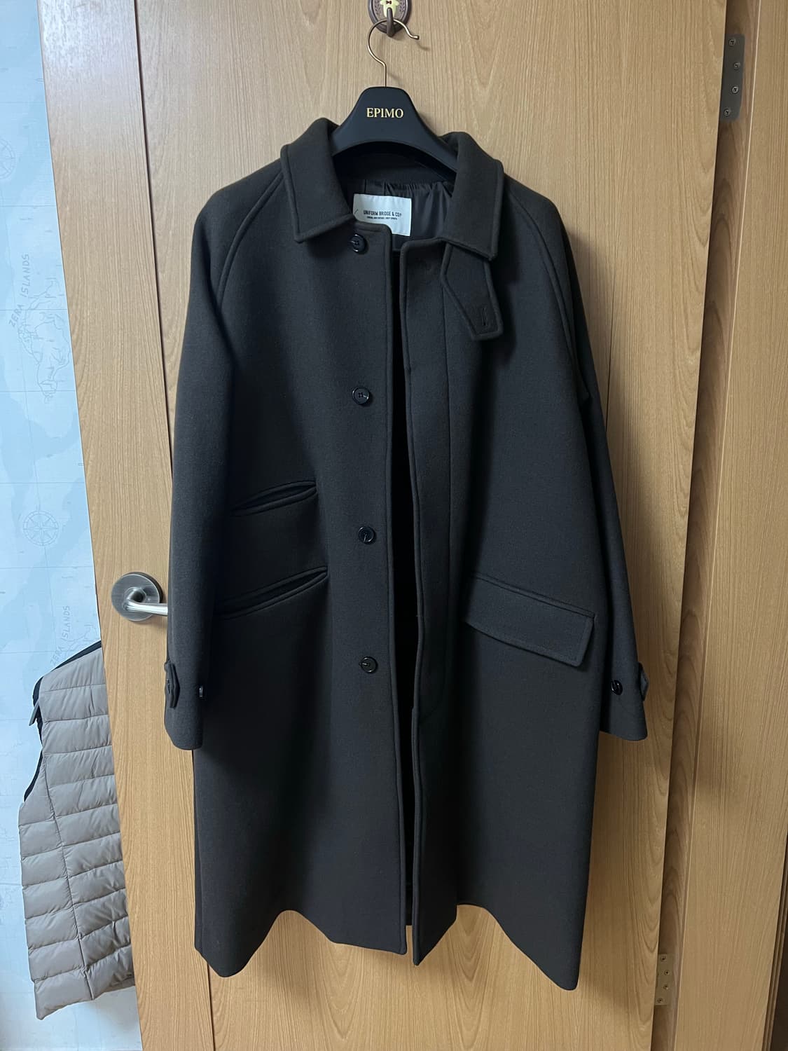 유니폼브릿지 울 발마칸코트 상품이미지1