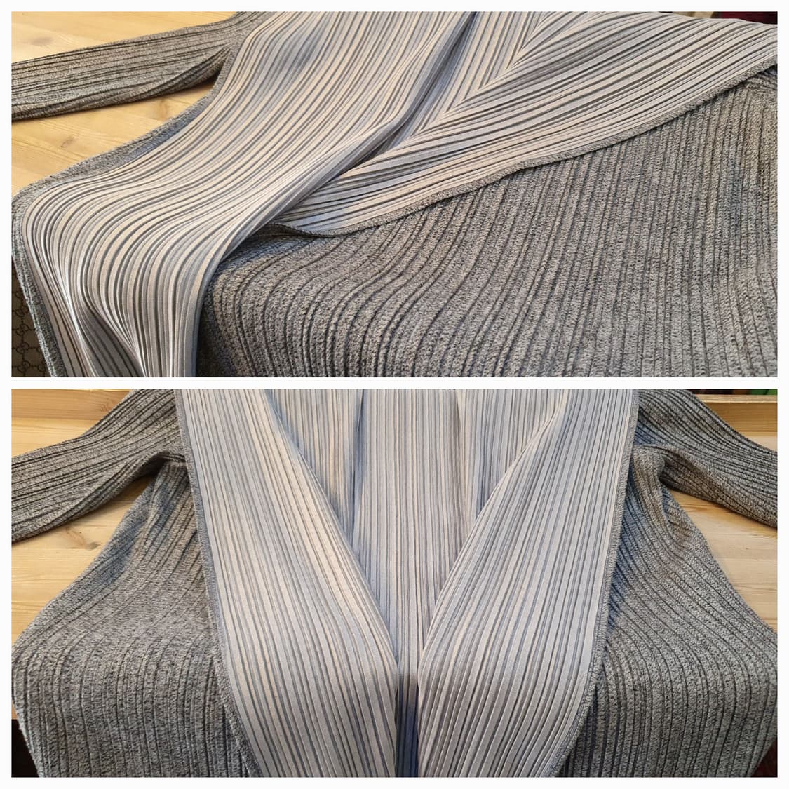 66~88.헤비플리츠 오픈코트 상품이미지7