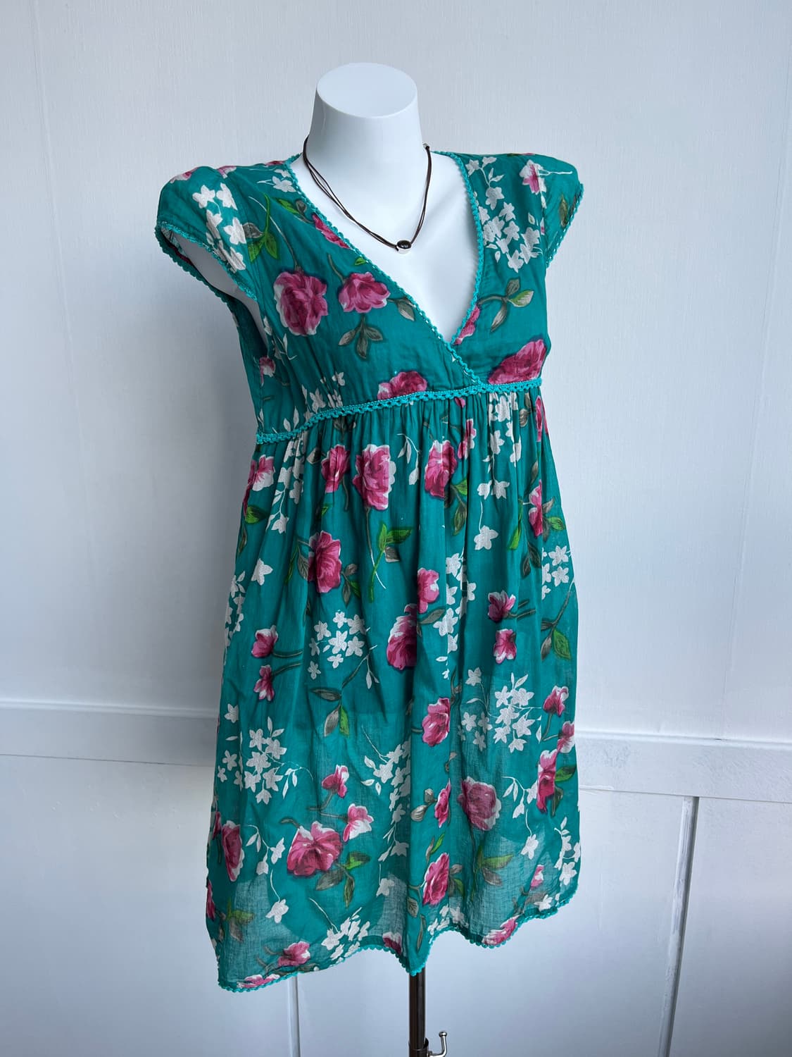 Röse Böwl Saloon 청록 원피스 상품이미지1