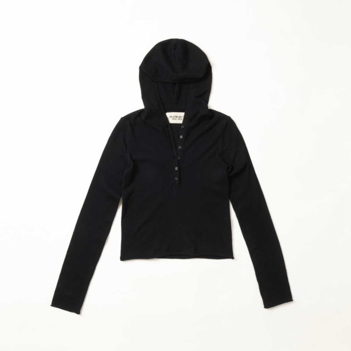 플리즈프로젝트 오픈 후드 니트  상품이미지1