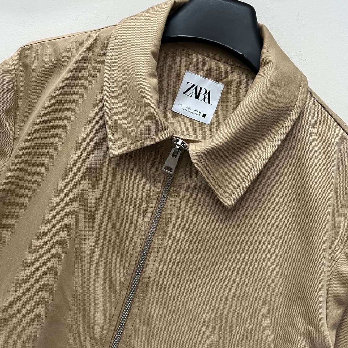 ZARA 자라 투웨이 해링턴 봄버 자켓 L 상품이미지3