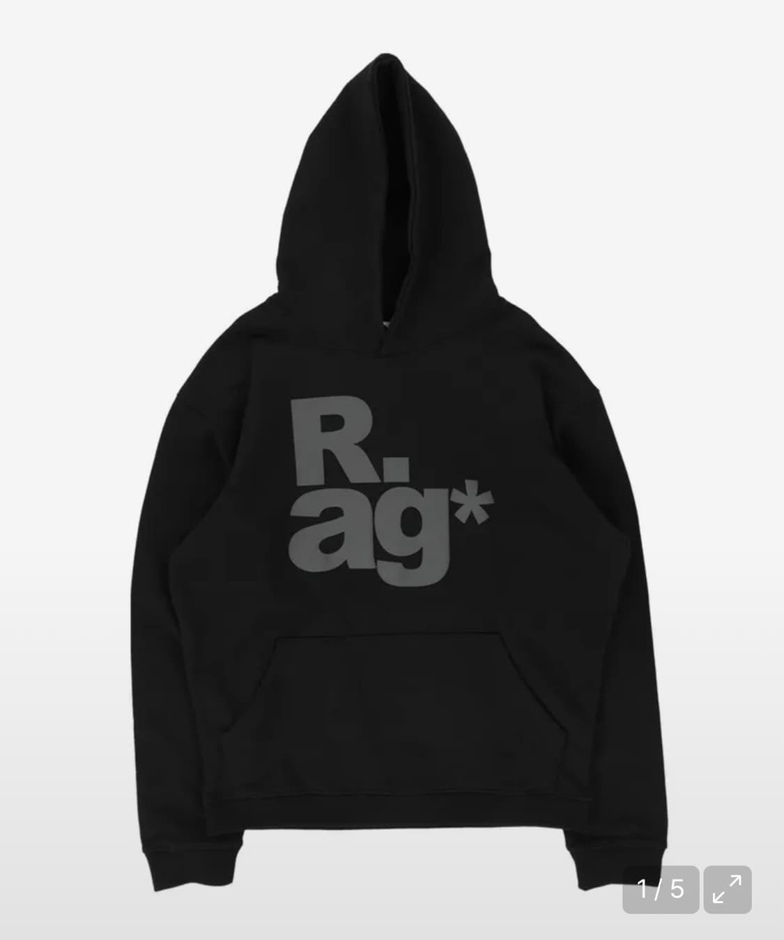 더콜디스트모먼트 후드티 TCM 블랙 rag hoodie (black) 상품이미지1