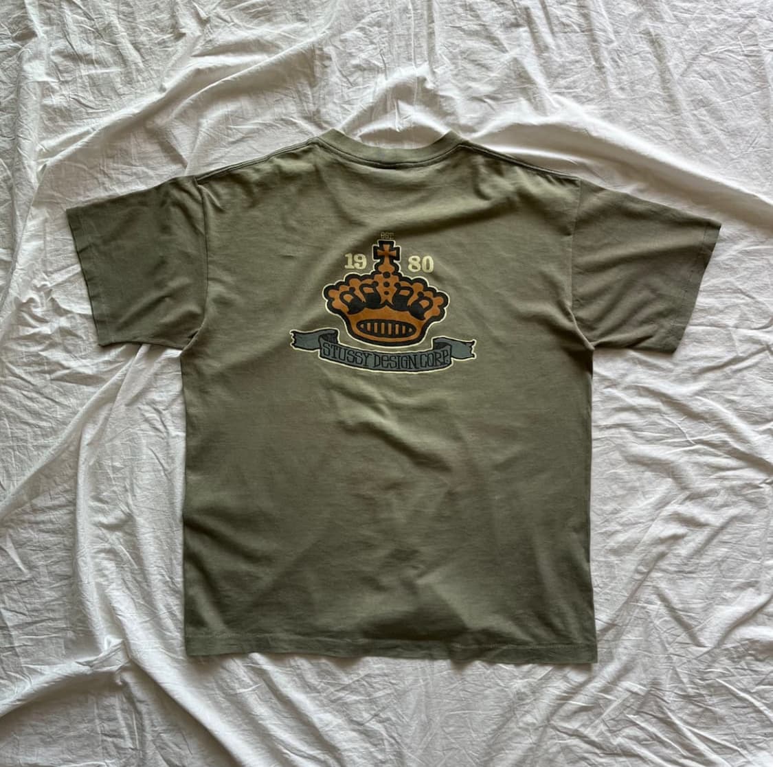 90s 올드 스투시 USA MADE 티셔츠 상품이미지3