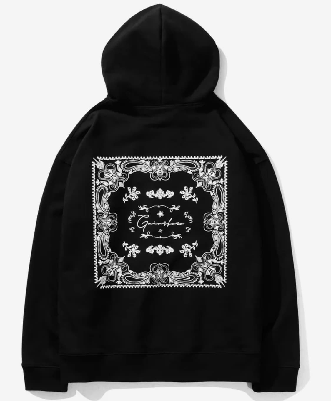 게인스보로 페이즐리 기모 후드티 상품이미지1