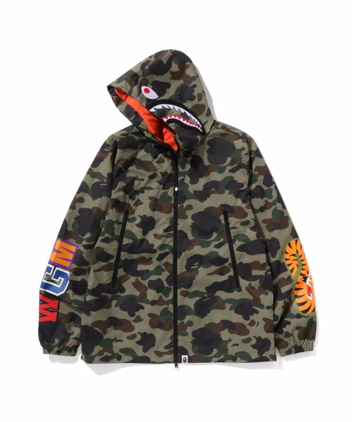 베이프 바람막이 1st Camo Shark Hoodie Jacket 상품이미지1
