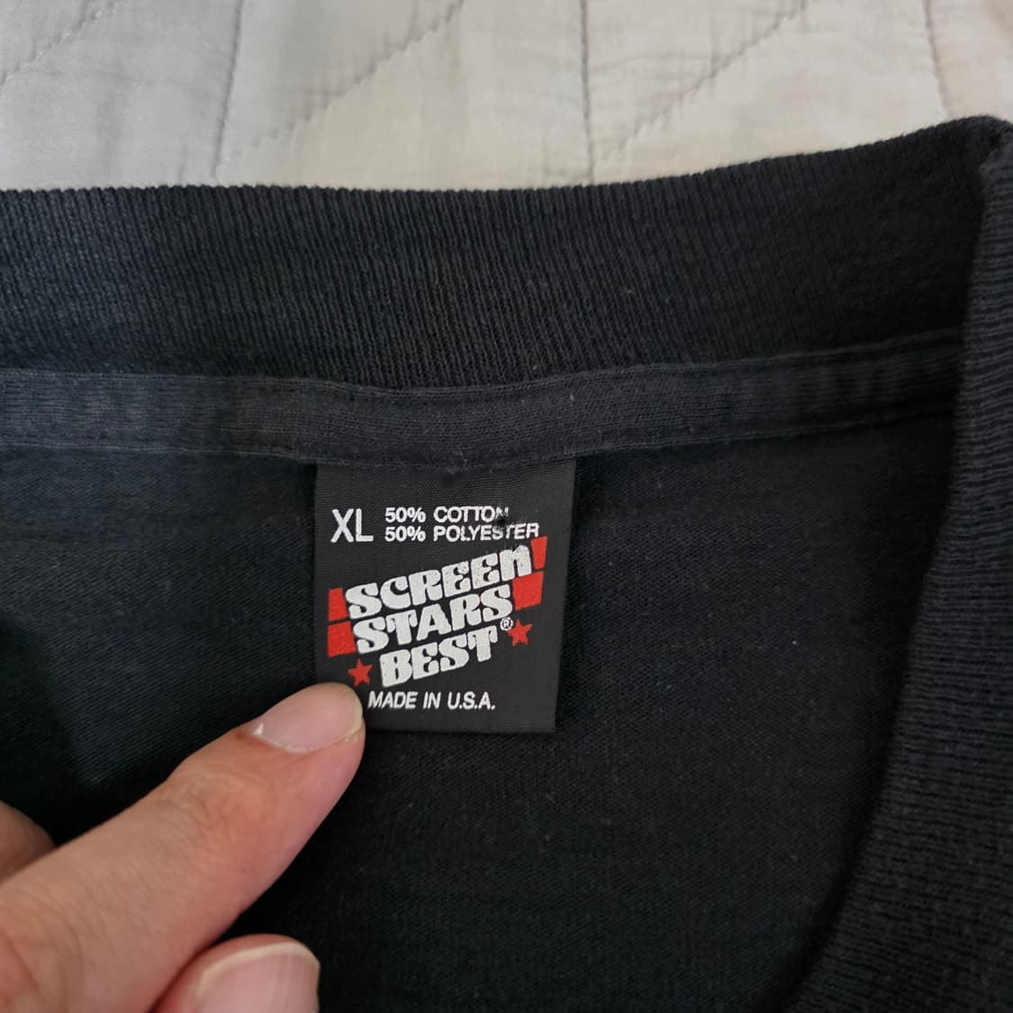 [XL] 90s 빈티지 DARE 티셔츠 블랙 ver. 스크린스타 상품이미지6