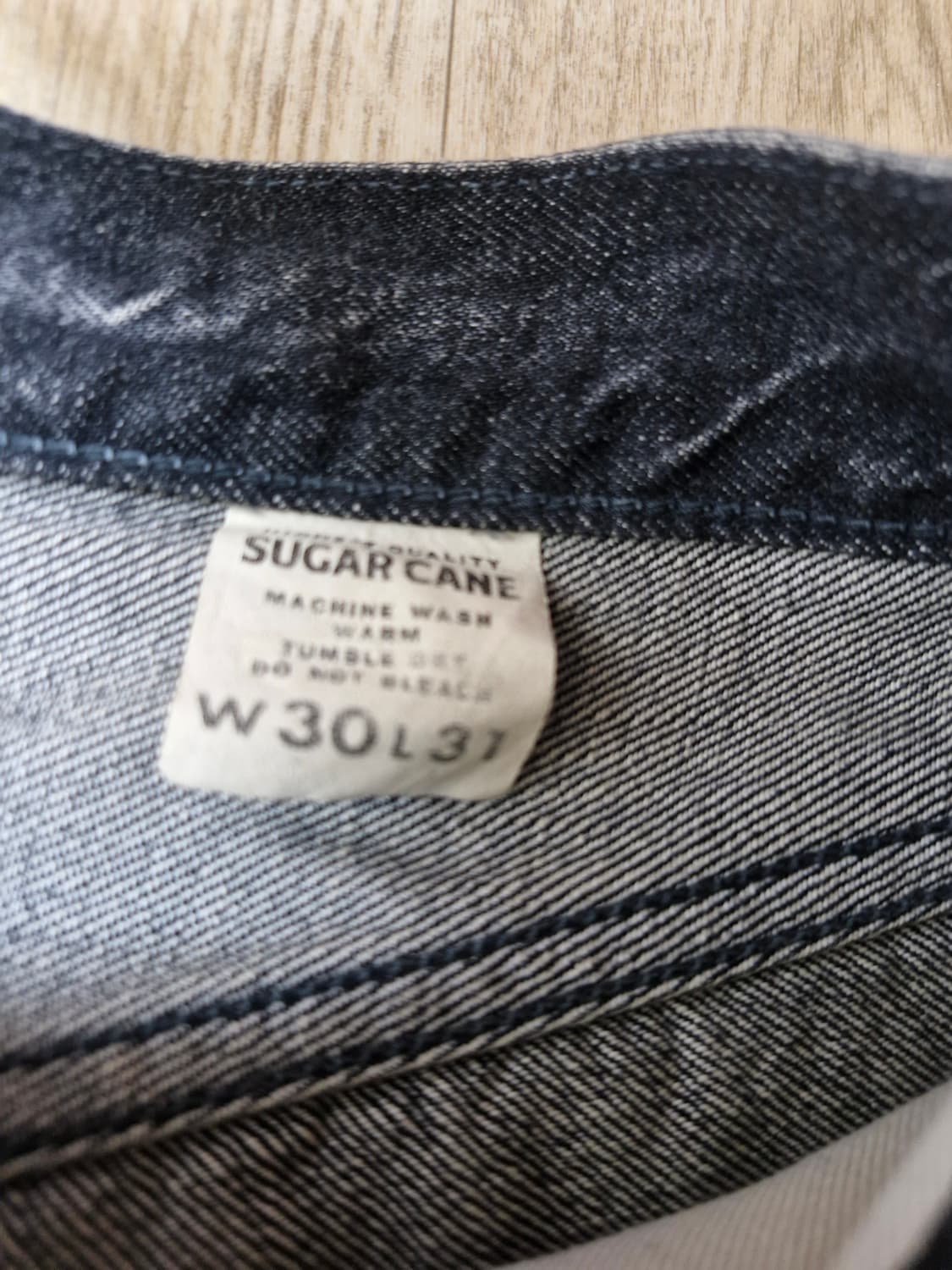 슈가케인 1947 하드워시 블랙 30사이즈 상품이미지5