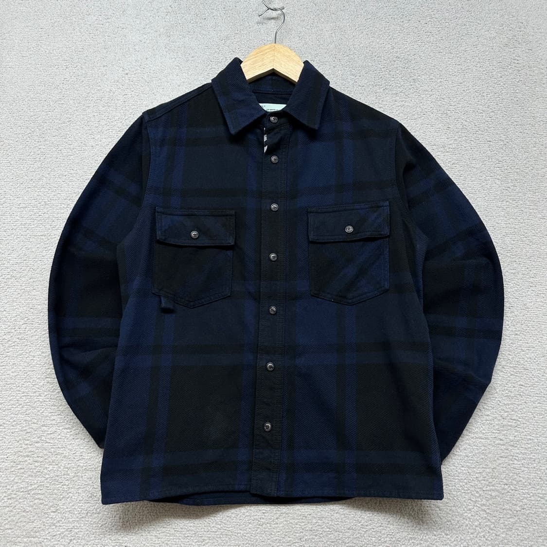  오프화이트 11주년 체크셔츠 XXS  상품이미지2