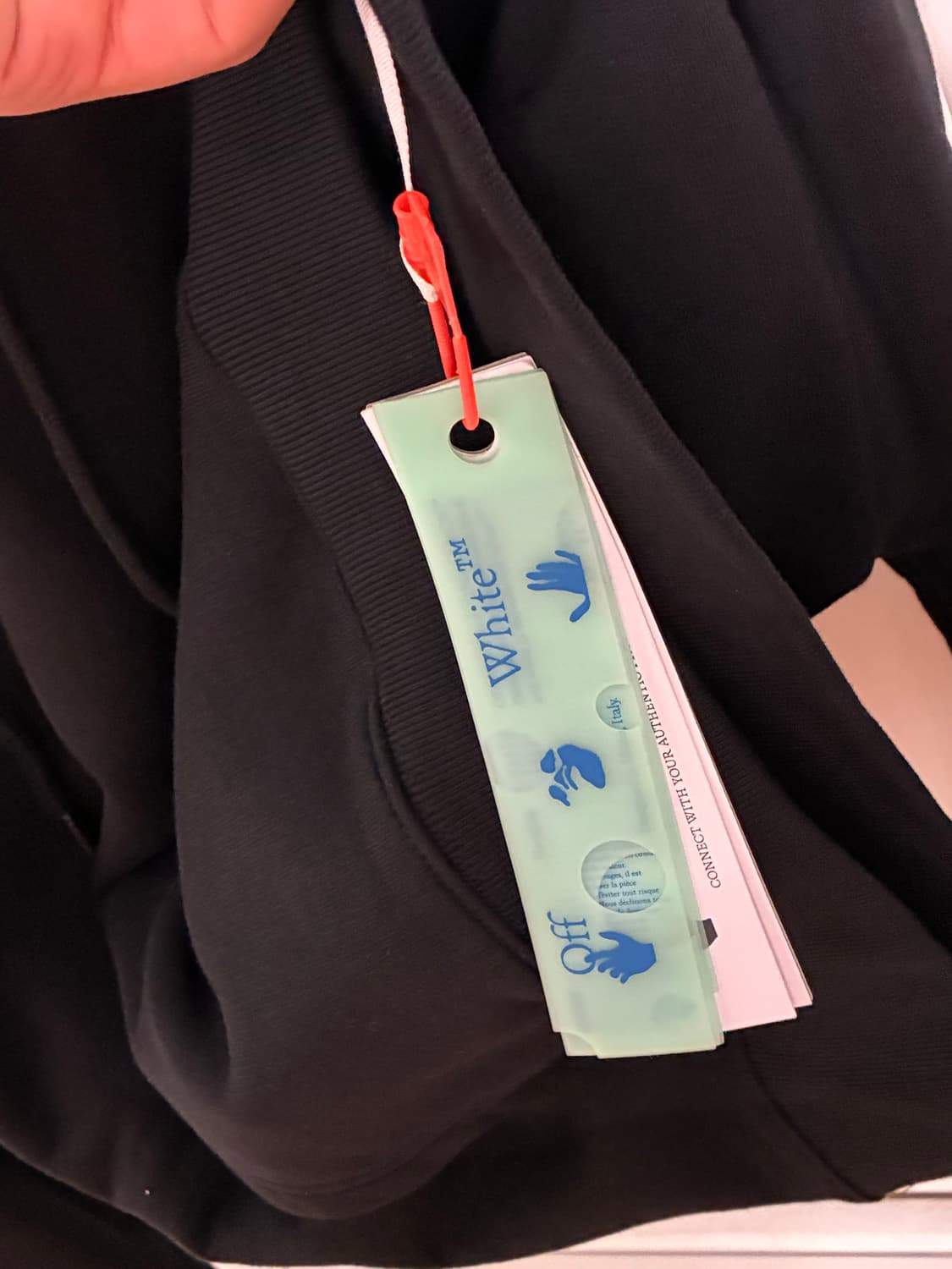 오프화이트 다이애그 후드티 상품이미지4