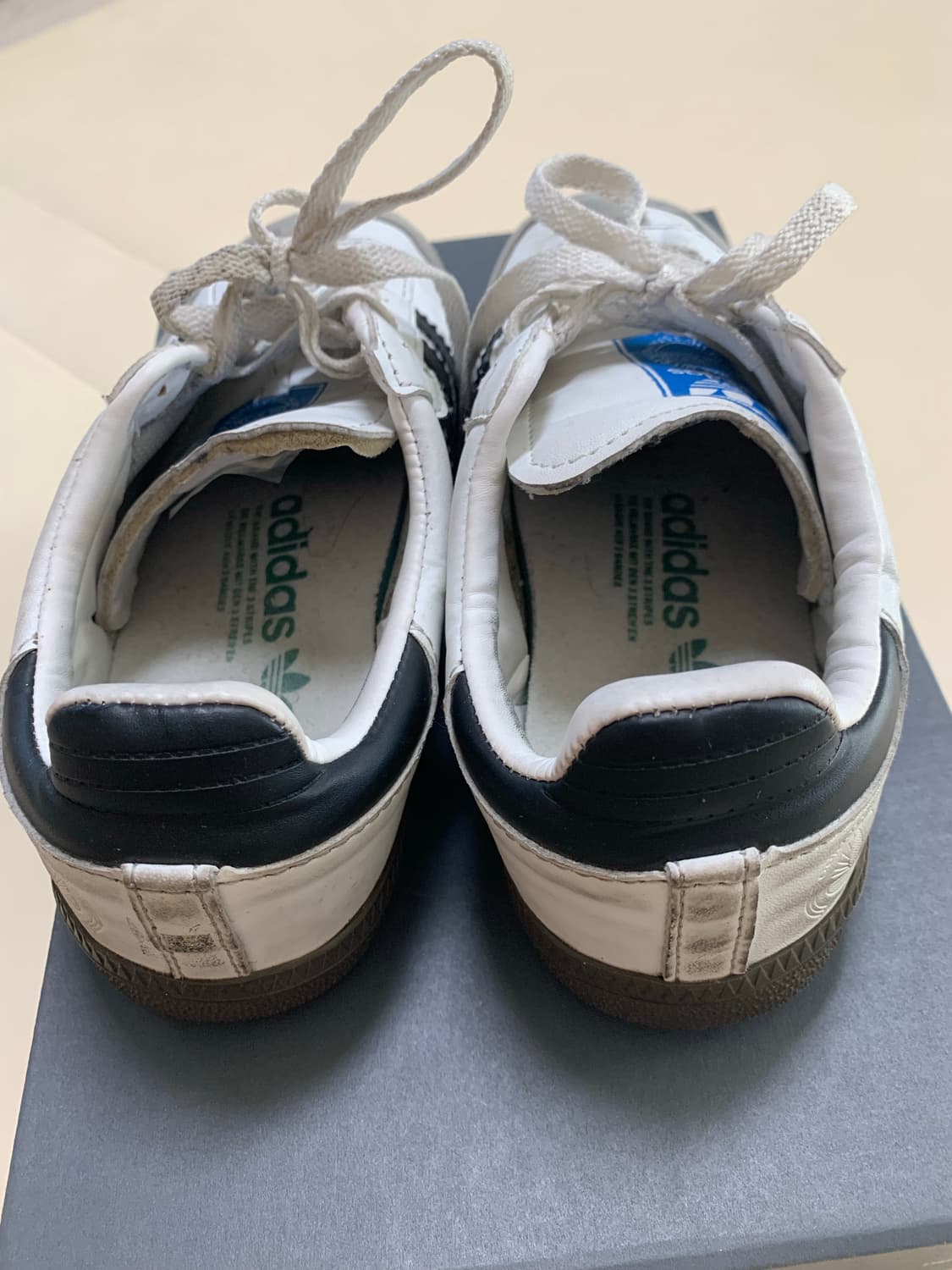 아디다스 삼바 비건 화이트 245 상품이미지2