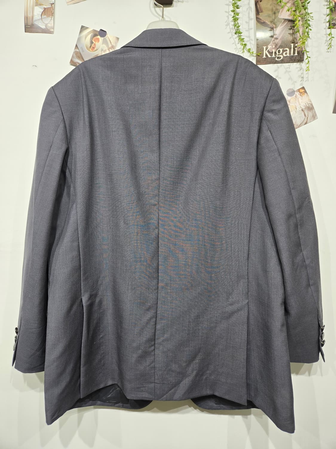 랑방 남성 네이비 블레이저 자켓 상품이미지4