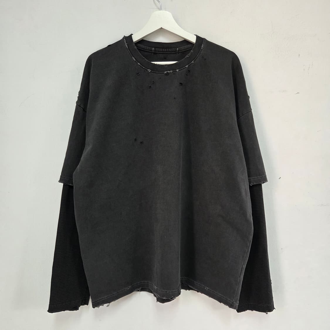 빈티지 레이어드 긴팔 티셔츠 상품이미지4