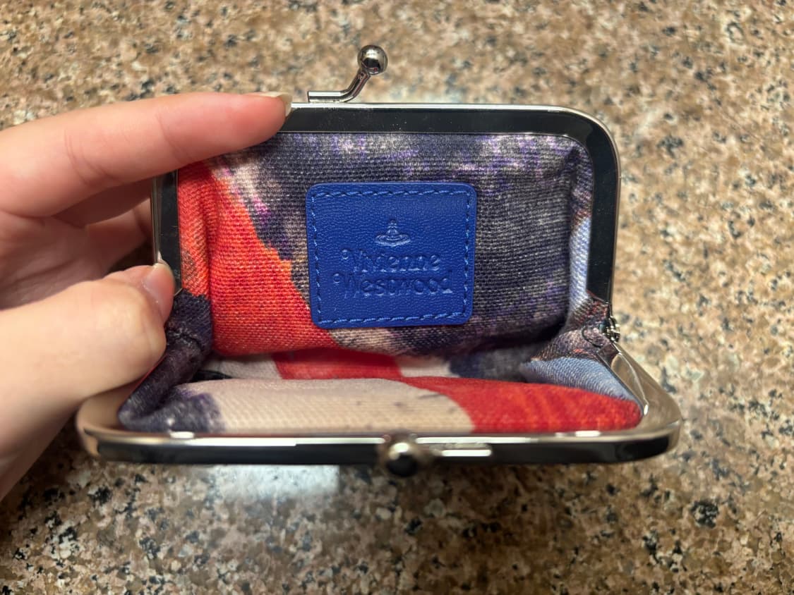 비비안웨스트우드 체크 동전지갑 상품이미지3