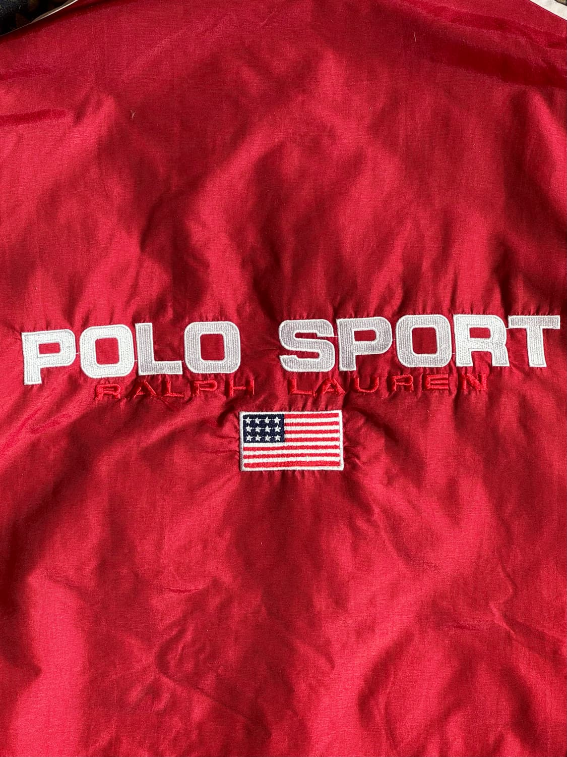 90s 폴로스포츠 올드스쿨 나일론 퀼팅 아노락 상품이미지6