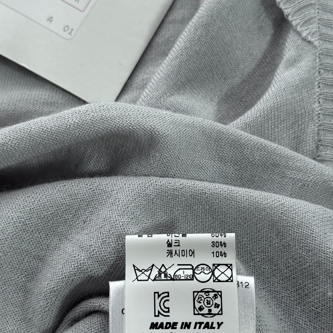 브리오니 드레이프 슬리브리스 탑 [새상품] 상품이미지4