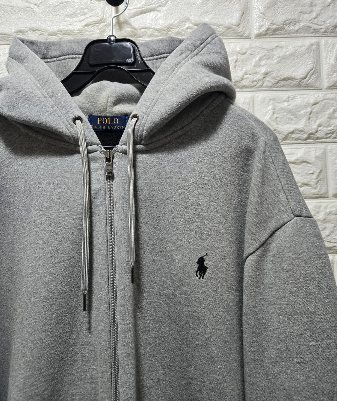 폴로 랄프로렌 기모 후드집업 XL 상품이미지5