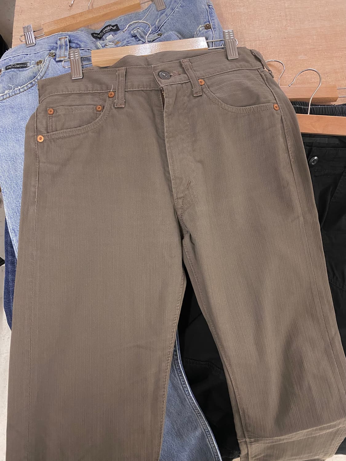 JOE MCCOY brown denim pants 조 맥코이 브라운 데님 상품이미지10