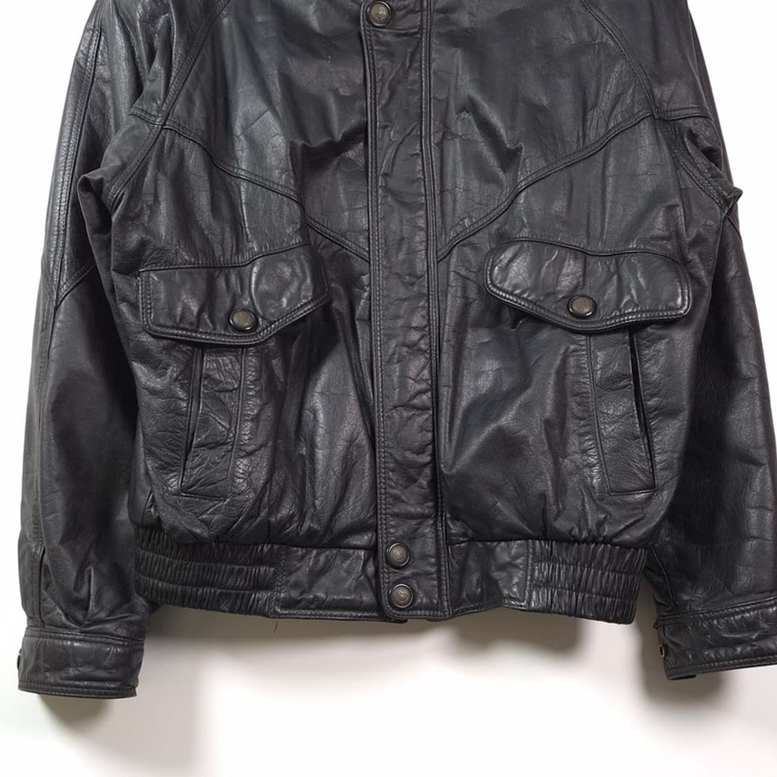 디노 가루치 헤비 소가죽 워크 자켓 L 상품이미지3