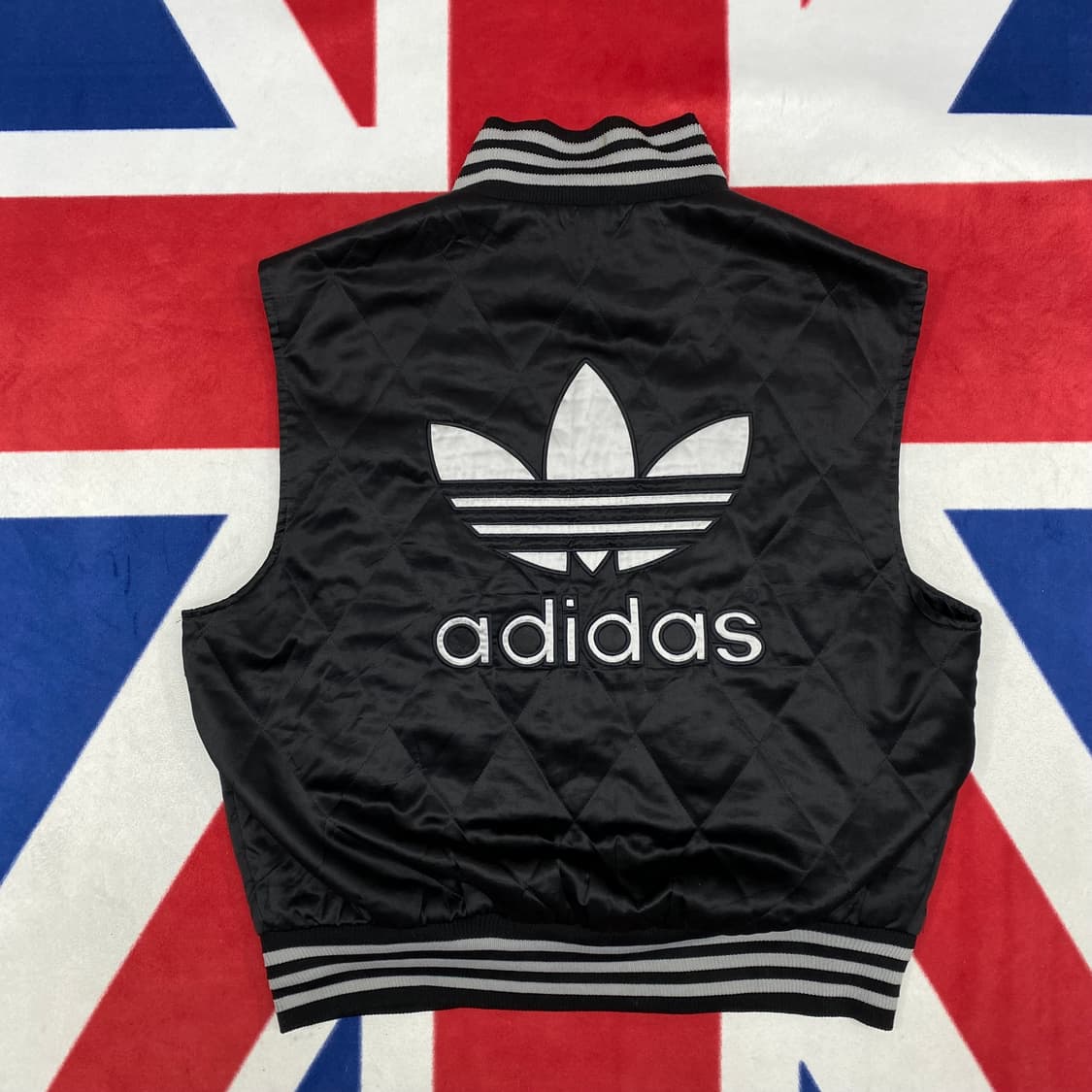아디다스 올드스쿨 퀼팅 베스트 110 상품이미지2
