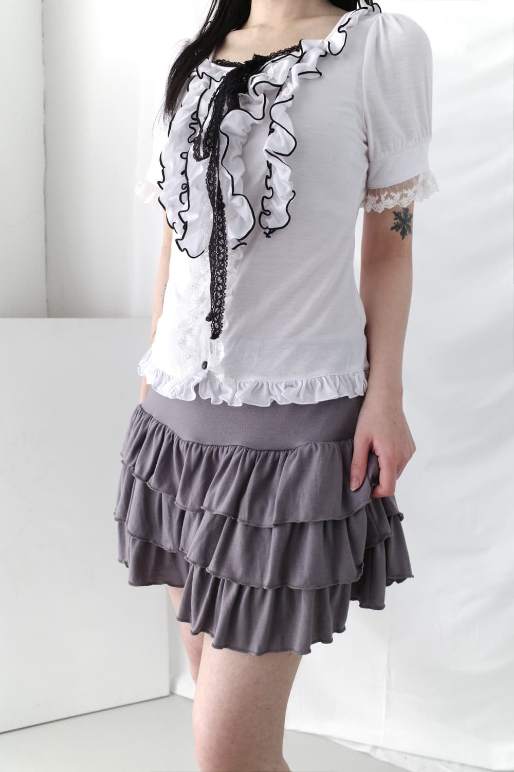 frill cancan skirt 상품이미지4