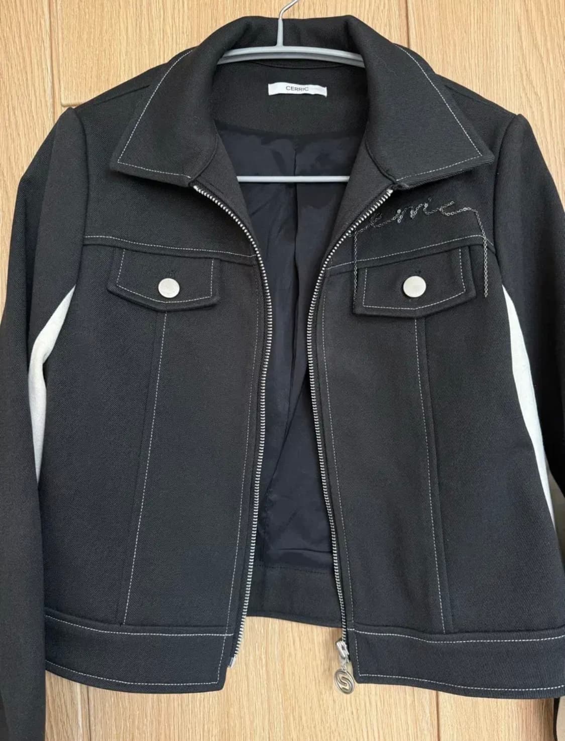 세릭 COLOR CONTRAST CHAIN LOGO JACKET 상품이미지2