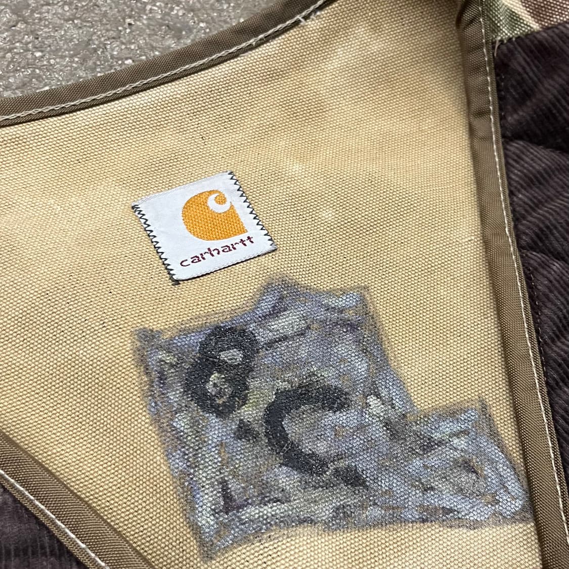80s Carhartt 덕카모 헌팅 베스트 (110) 상품이미지6