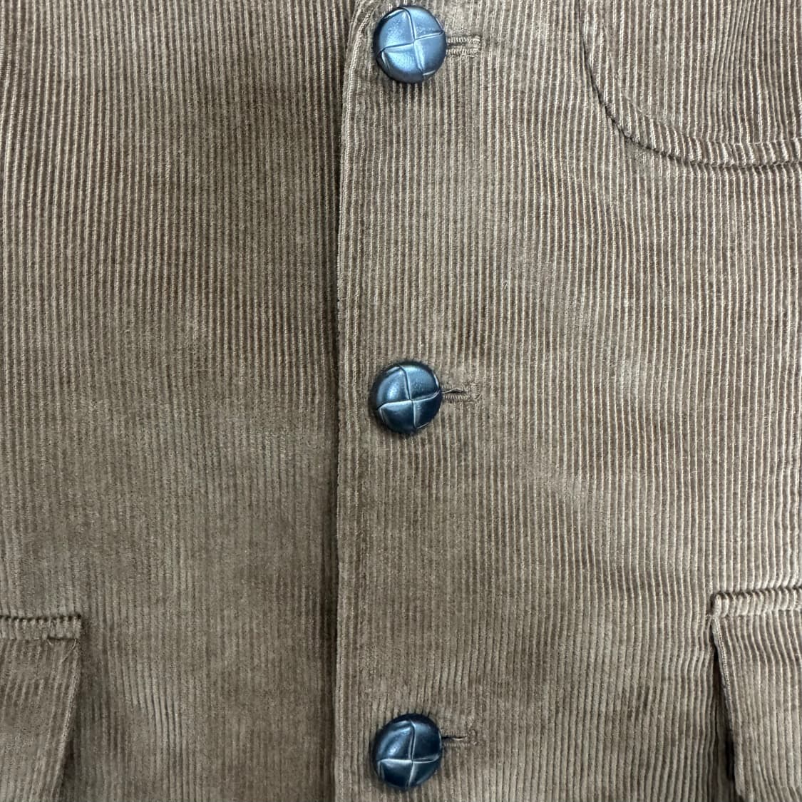 예일 클래식 코듀로이 3버튼 블레이저_브라운 M 상품이미지4