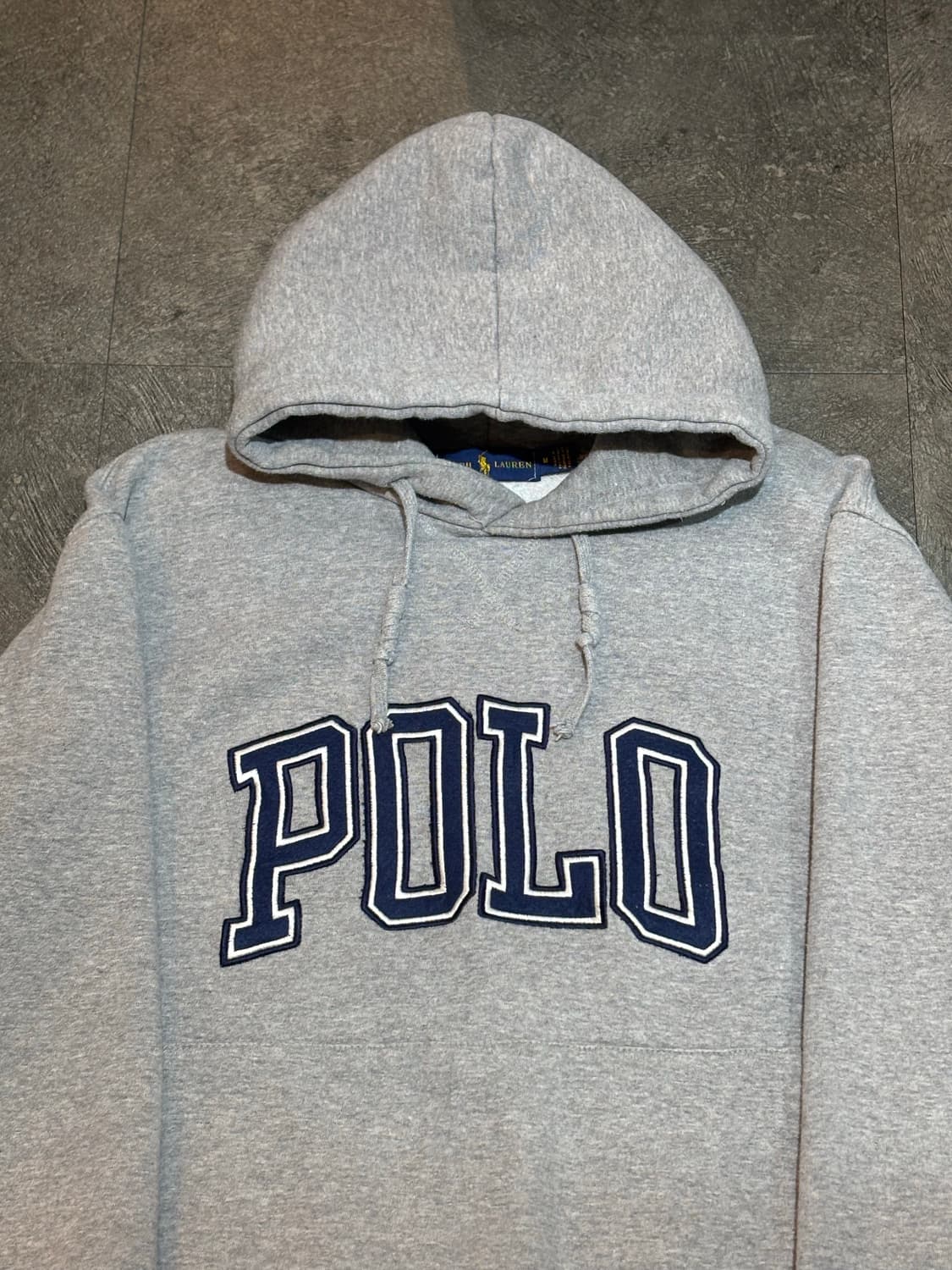 폴로 랄프로렌 후드티 M사이즈 그레이 상품이미지4