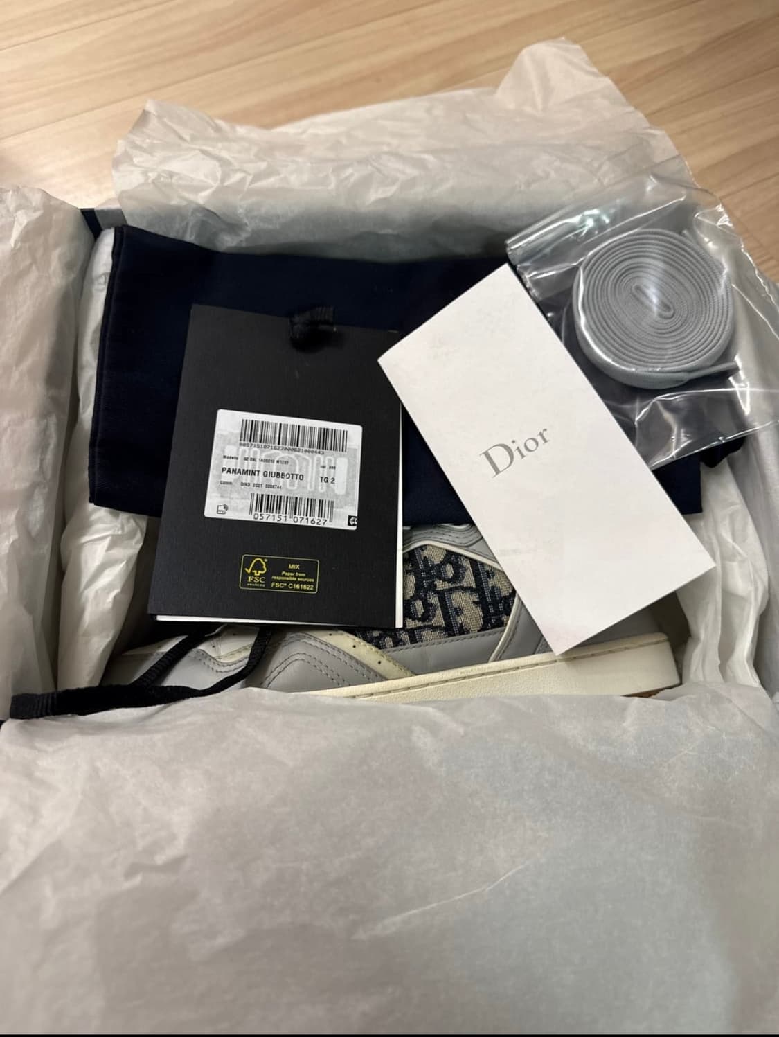 디올 B27 스니커즈 풀박스 상태A 40사이즈 상품이미지5