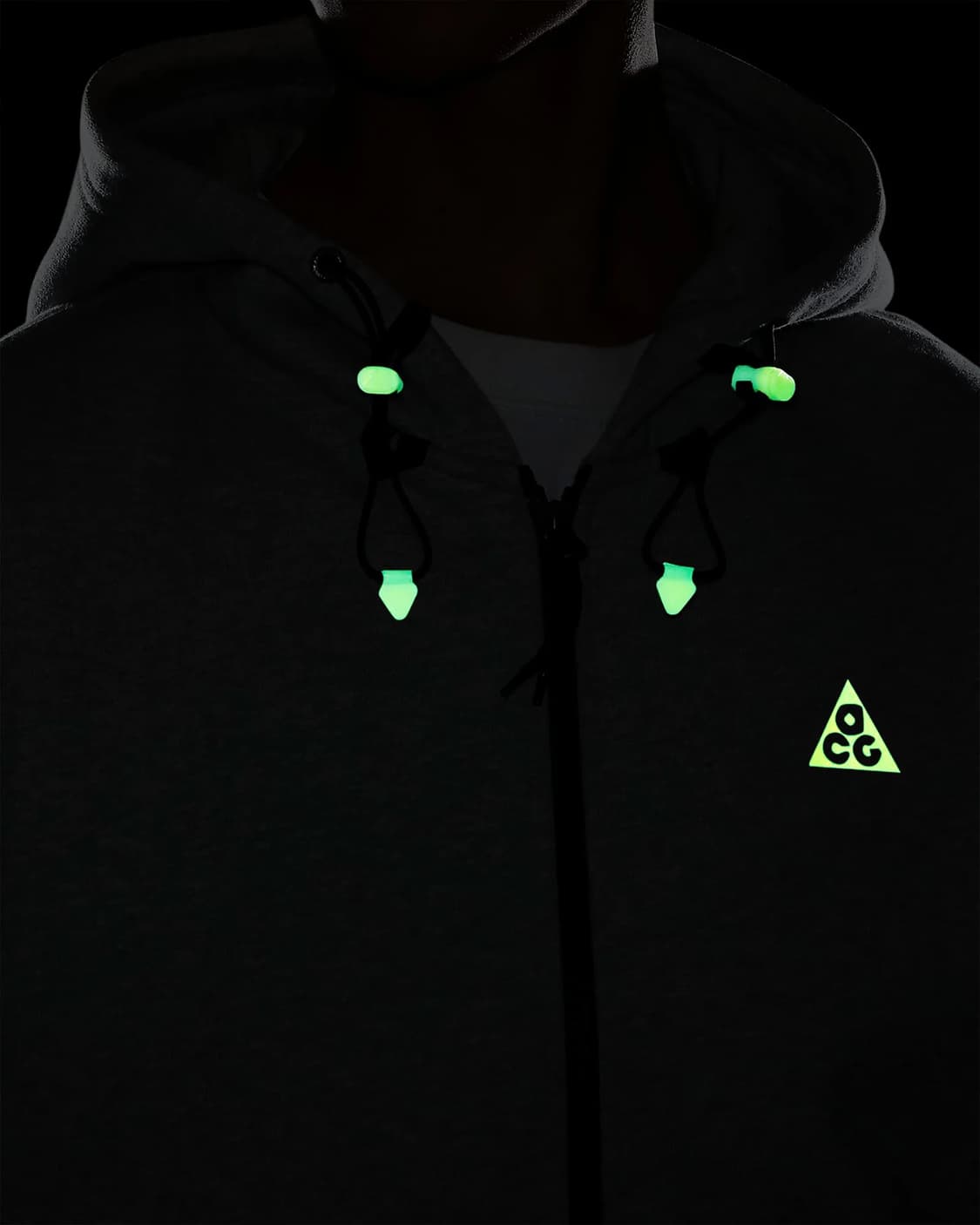 [M] 나이키 ACG 써마핏 후드집업 에어로라 그레이헤더 US 상품이미지6