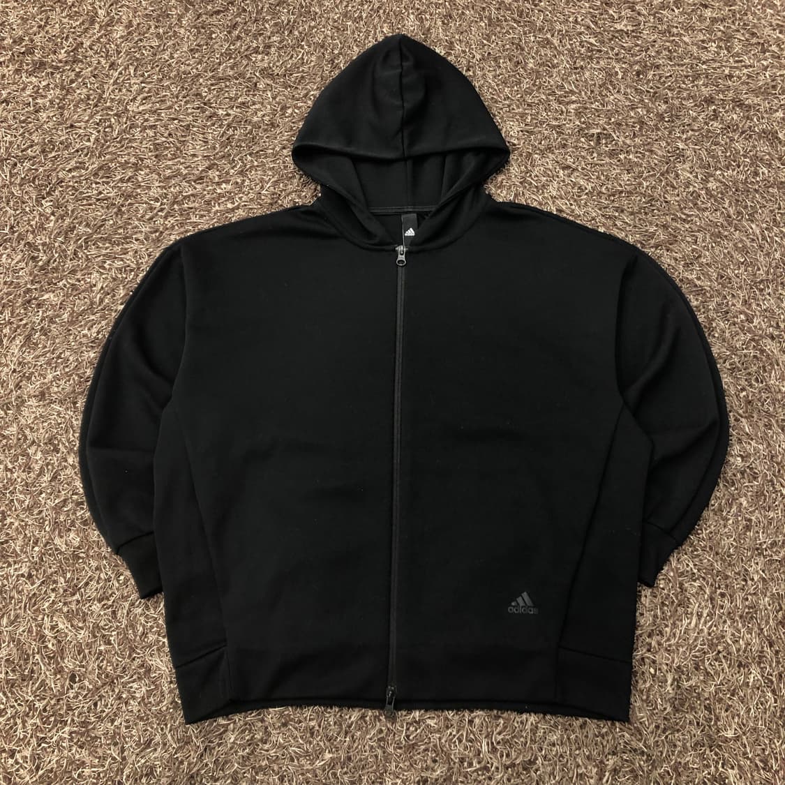 M 아디다스 신형 투웨이 후드집업 상품이미지1