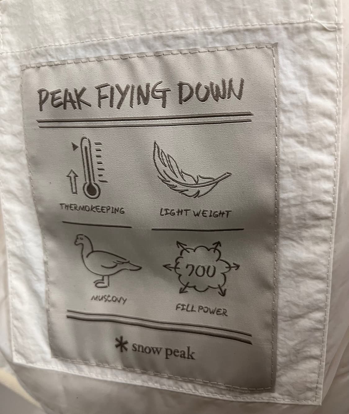 스노우피크 덕다운 경량 패딩 조끼 XS 상품이미지4