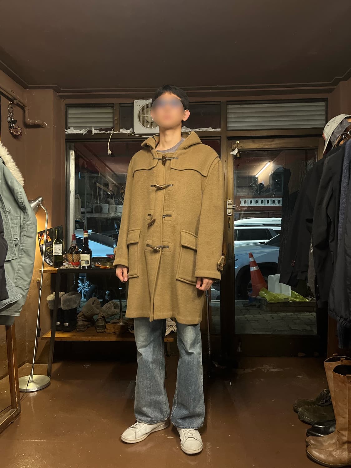 BURBERRY wool duffle coat L 상품이미지1