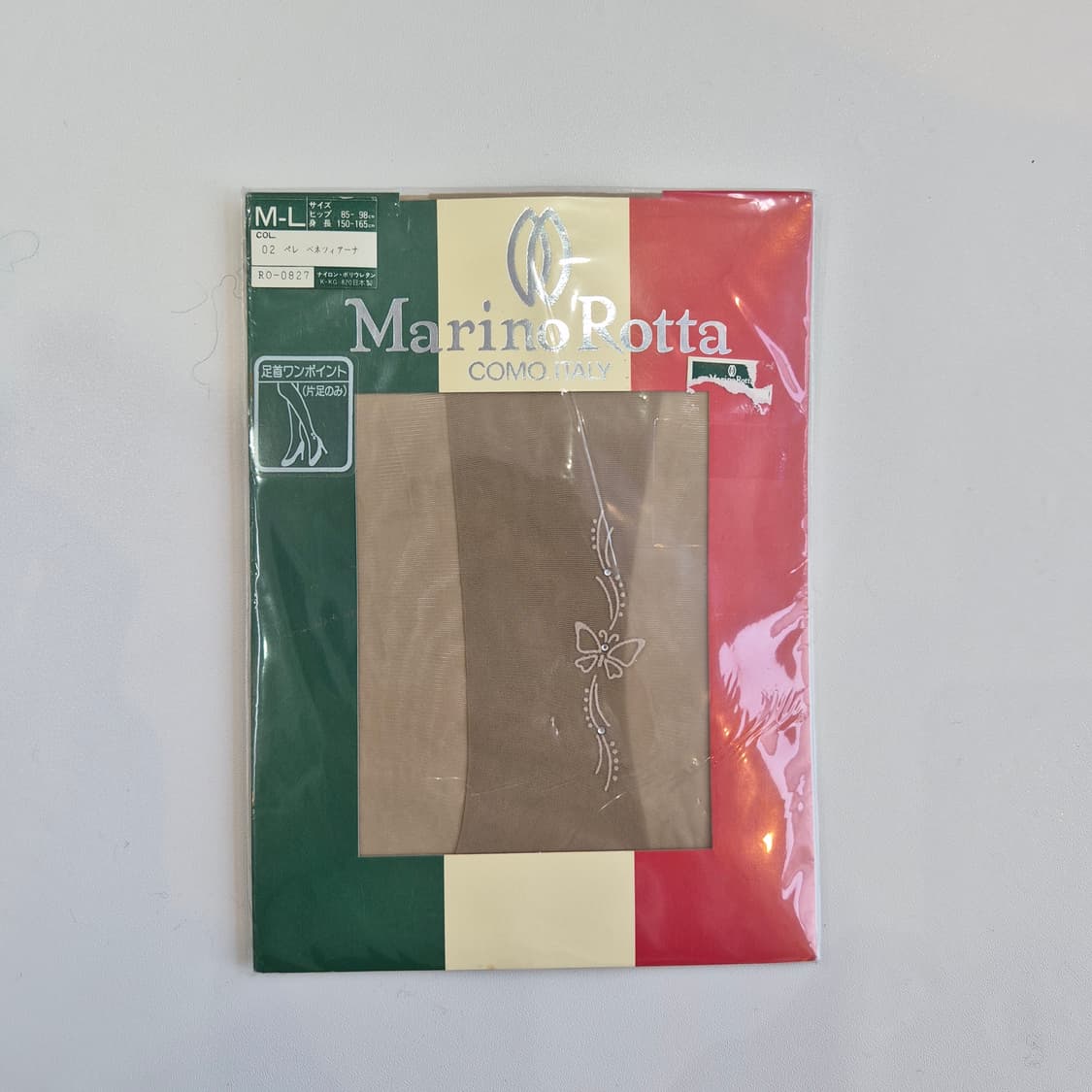 Marino Rotta 스킨 발목 나비포인트 팬티스타킹 상품이미지1