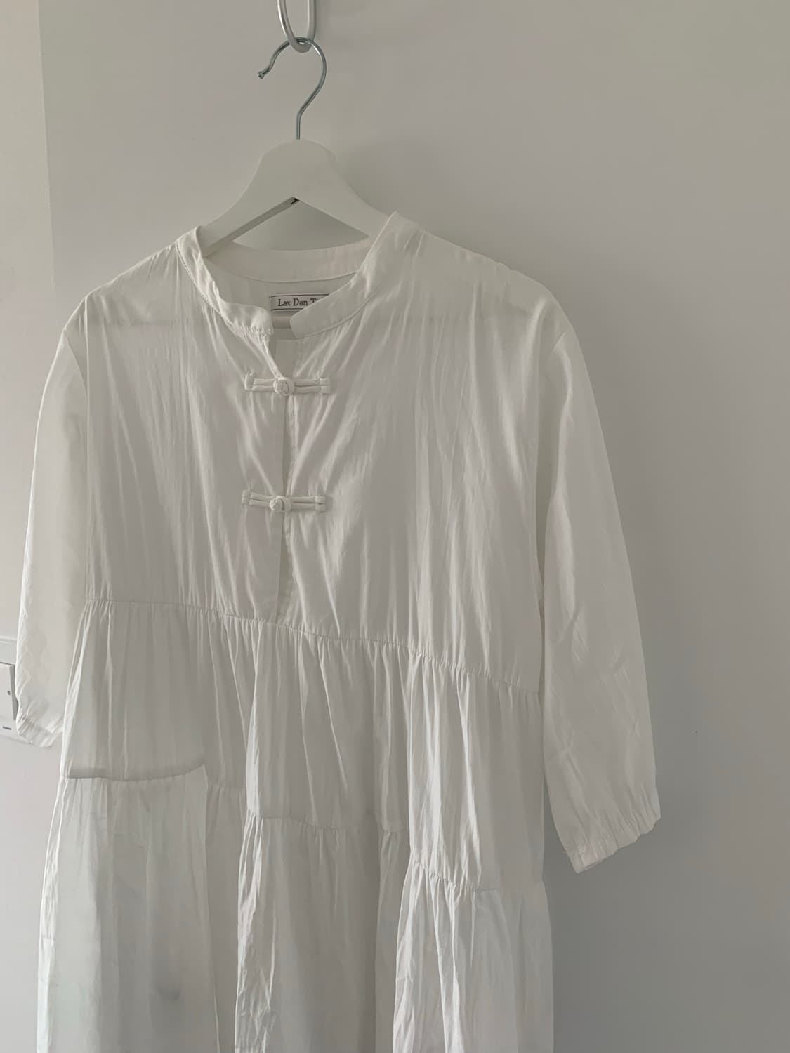 화이트 상하이 블라우스 상품이미지4