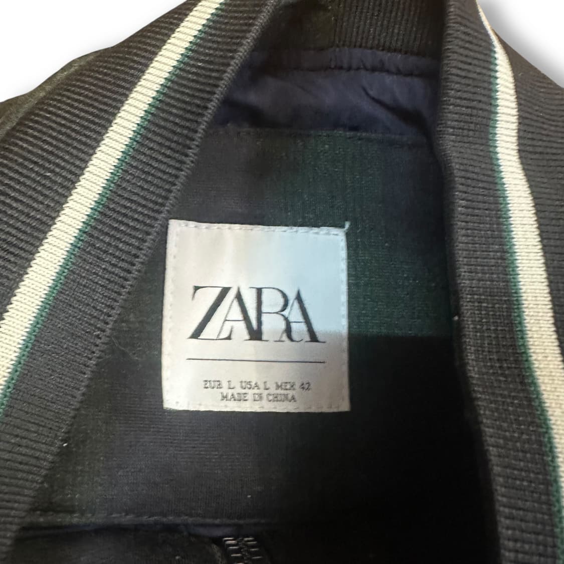 자라 체크블루종 상품이미지4