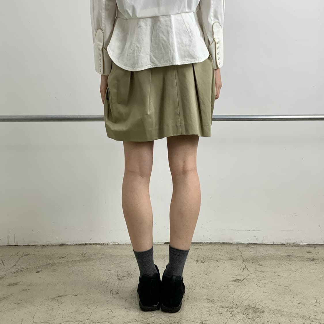 Zucca (주카) X Dickies (디키즈) 플레어 스커트 상품이미지4