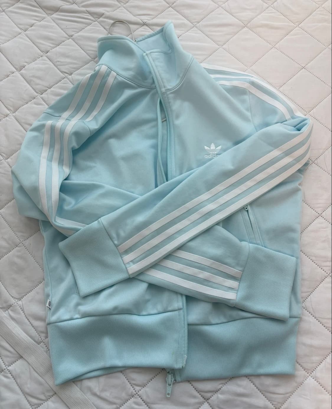 아디다스 하늘색 져지 트랙탑 새상품 상품이미지2
