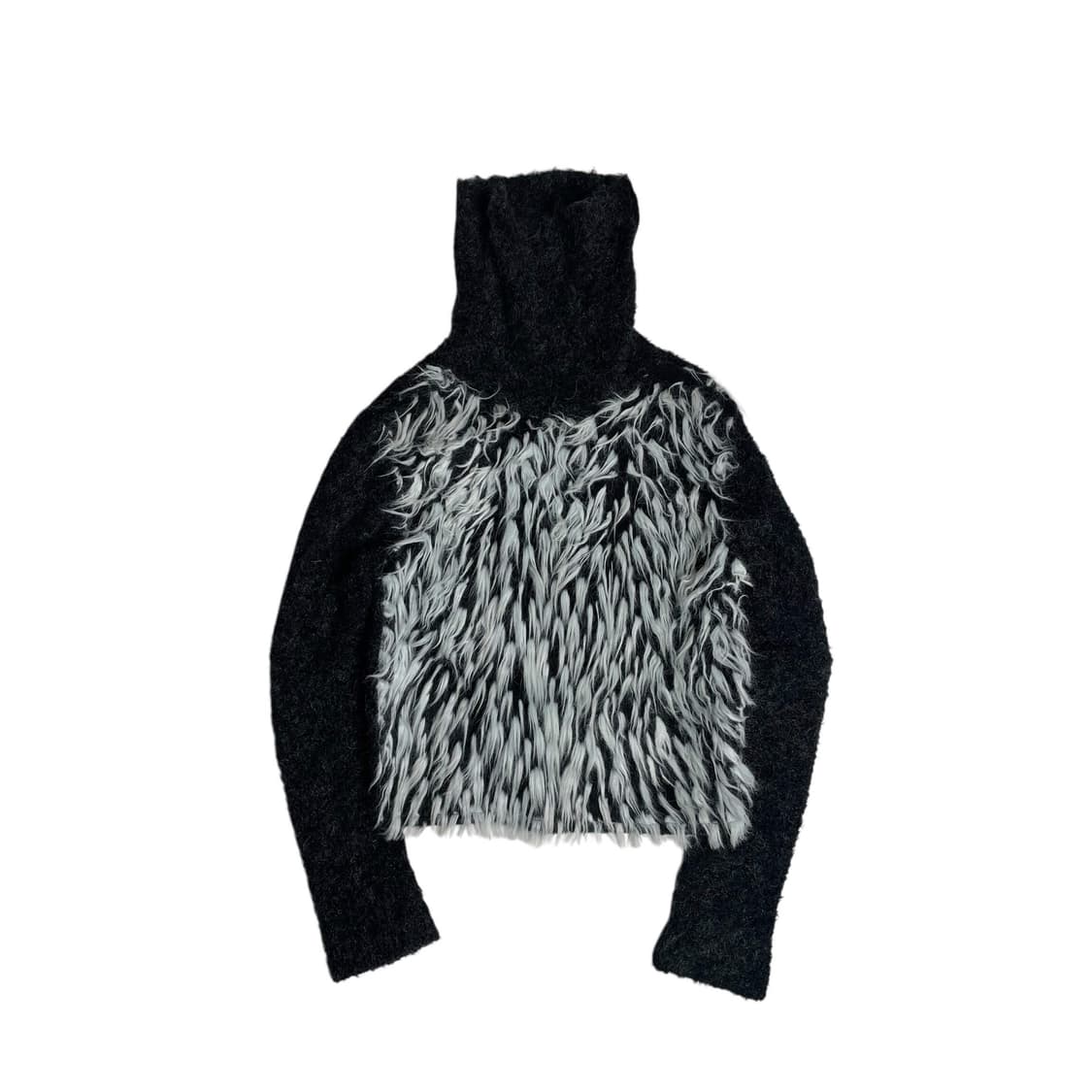 Antoine 모헤어 블렌드 화이트 퍼 니트(france made) 상품이미지1