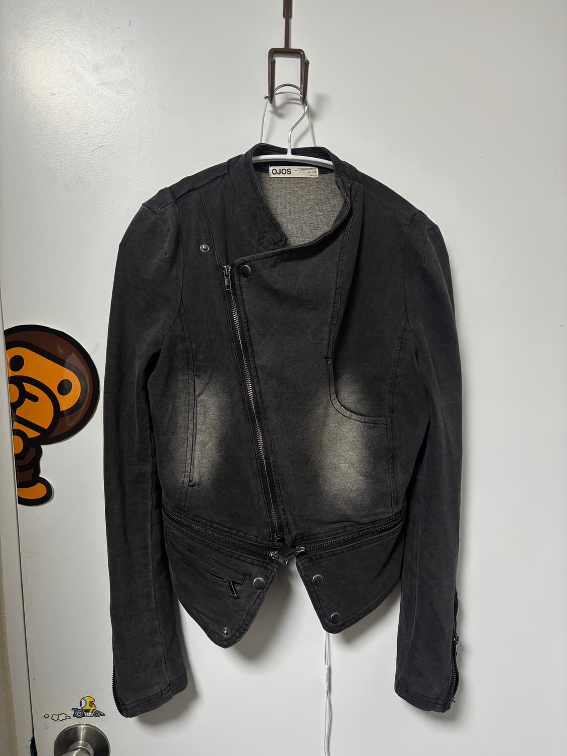 오호스 데님 라이더 자켓  상품이미지2