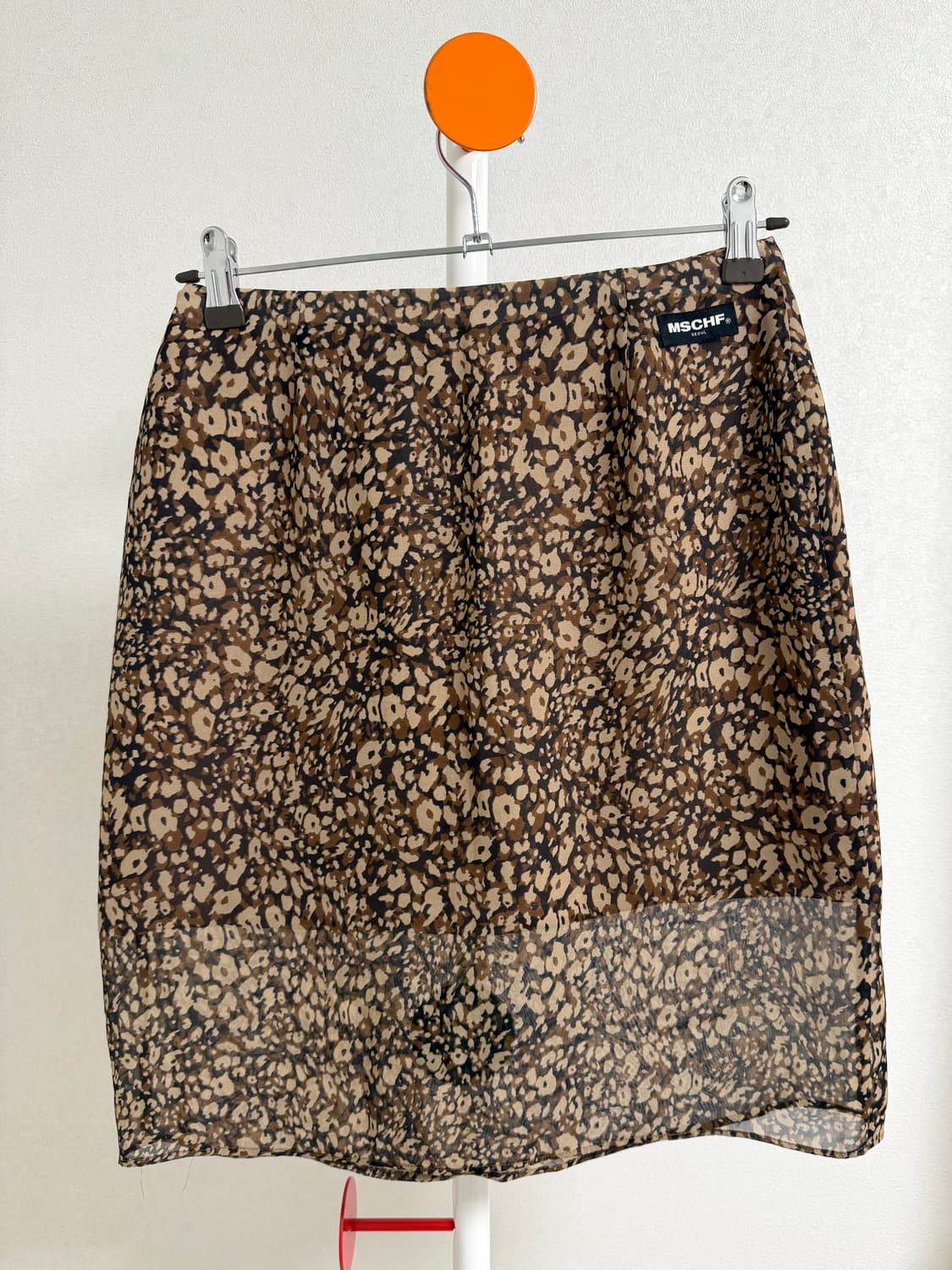 미스치프 레오파드 스커트 상품이미지2
