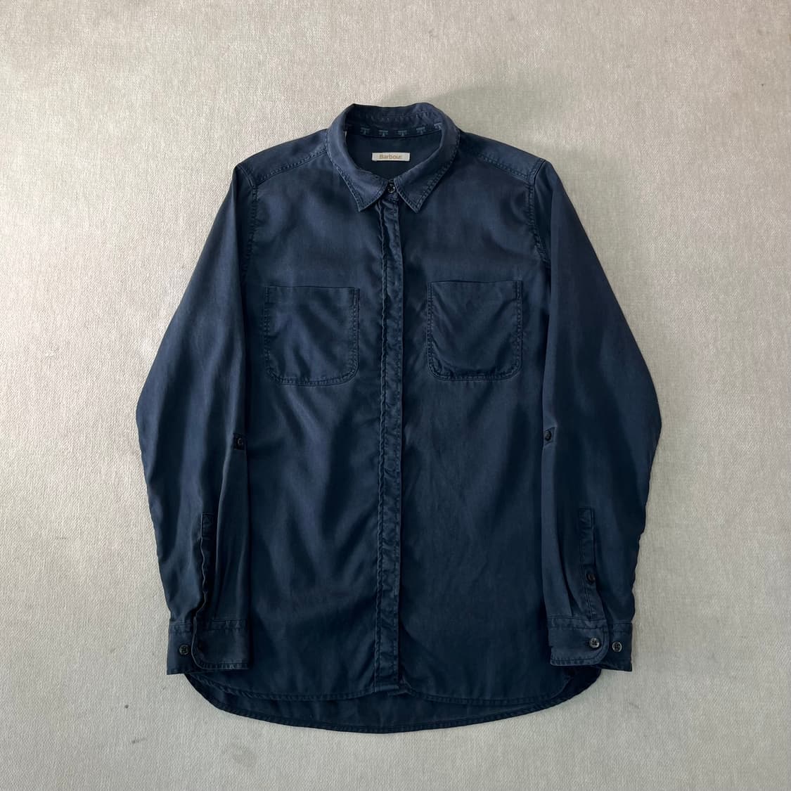 95 바버 백화점텍 투포켓 라요셀 셔츠 상품이미지1